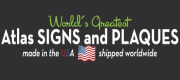 eshop at web store for Welcome Signs Made in the USA at Atlas Signs and Plaques in product category Advertising, Displays & Supplies